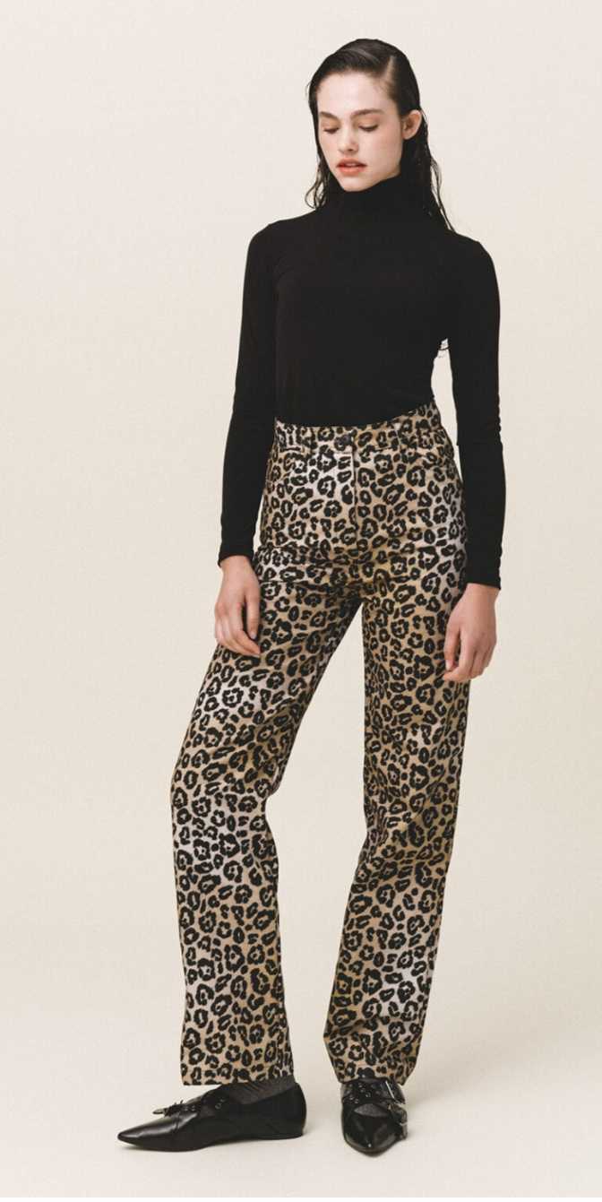 SAILOR Printed Straight Pants - Andreakou Concept Store