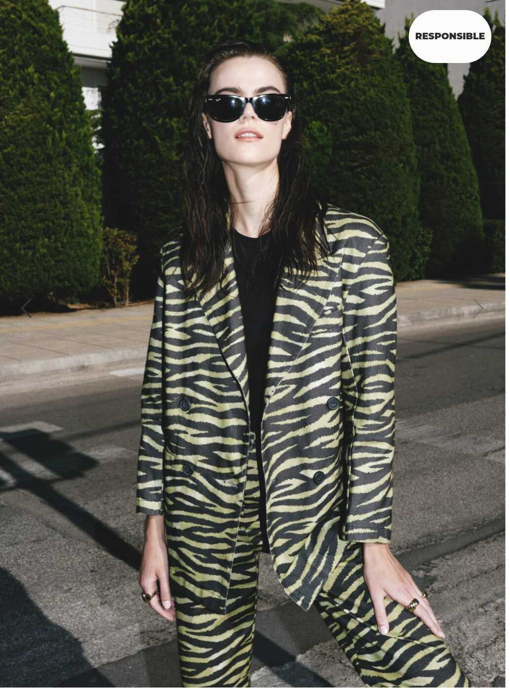 BRITA Tiger Blazer - Andreakou Concept Store