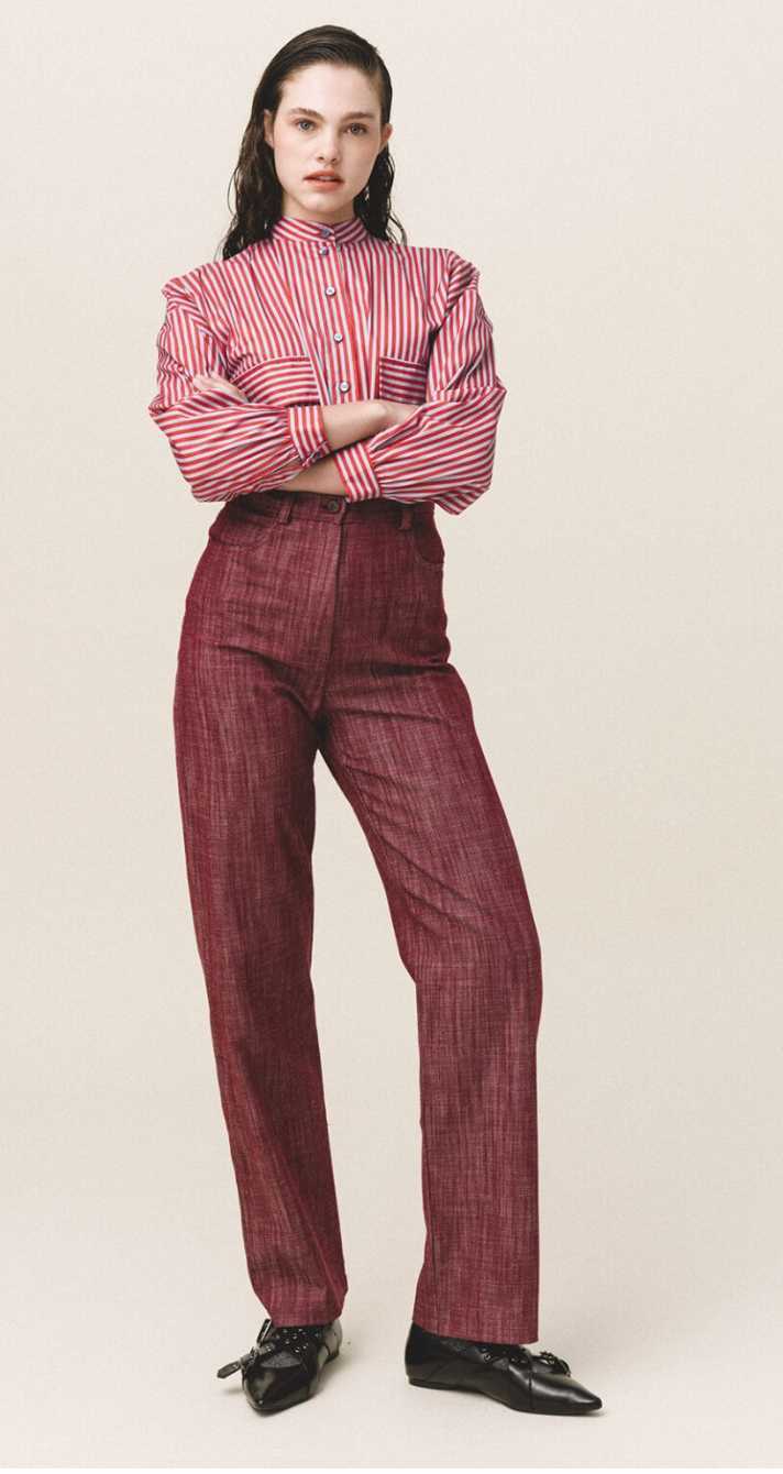 RILEY Striped Shirt - Andreakou Concept Store