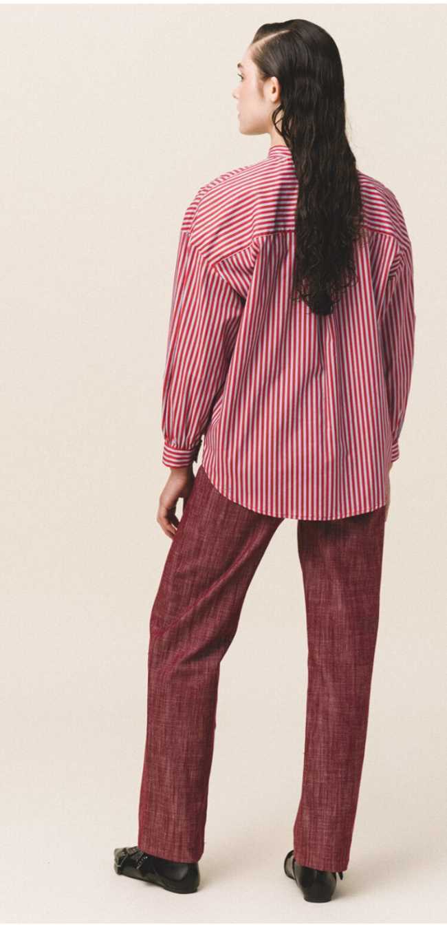 RILEY Striped Shirt - Andreakou Concept Store