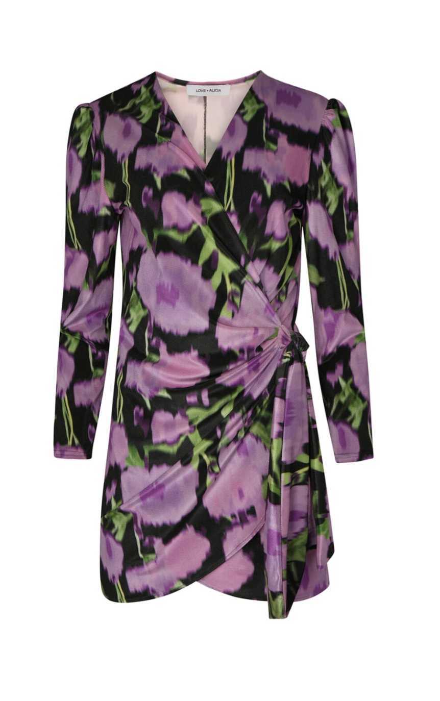 LAVA Wrap Velvet Dress - Andreakou Concept Store