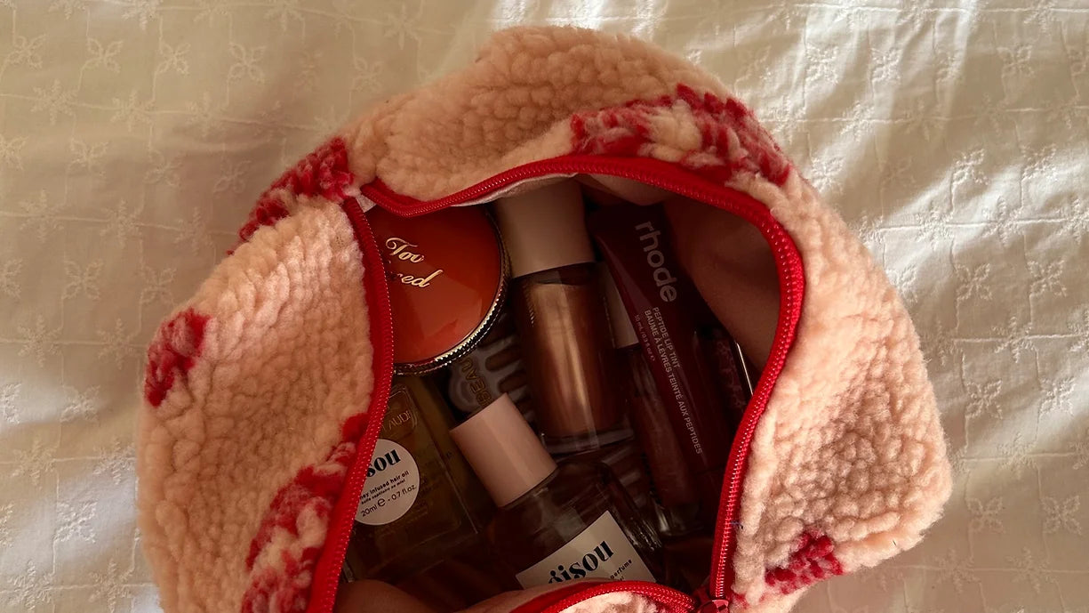 Makeup Bag Ruby Bow - Andreakou Concept Store