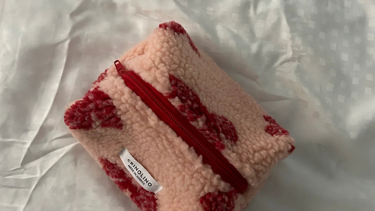 Makeup Bag Ruby Bow - Andreakou Concept Store