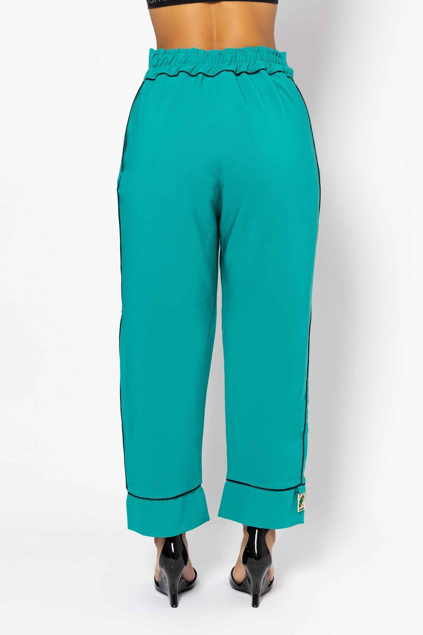Carrot Blue-Green Trouser