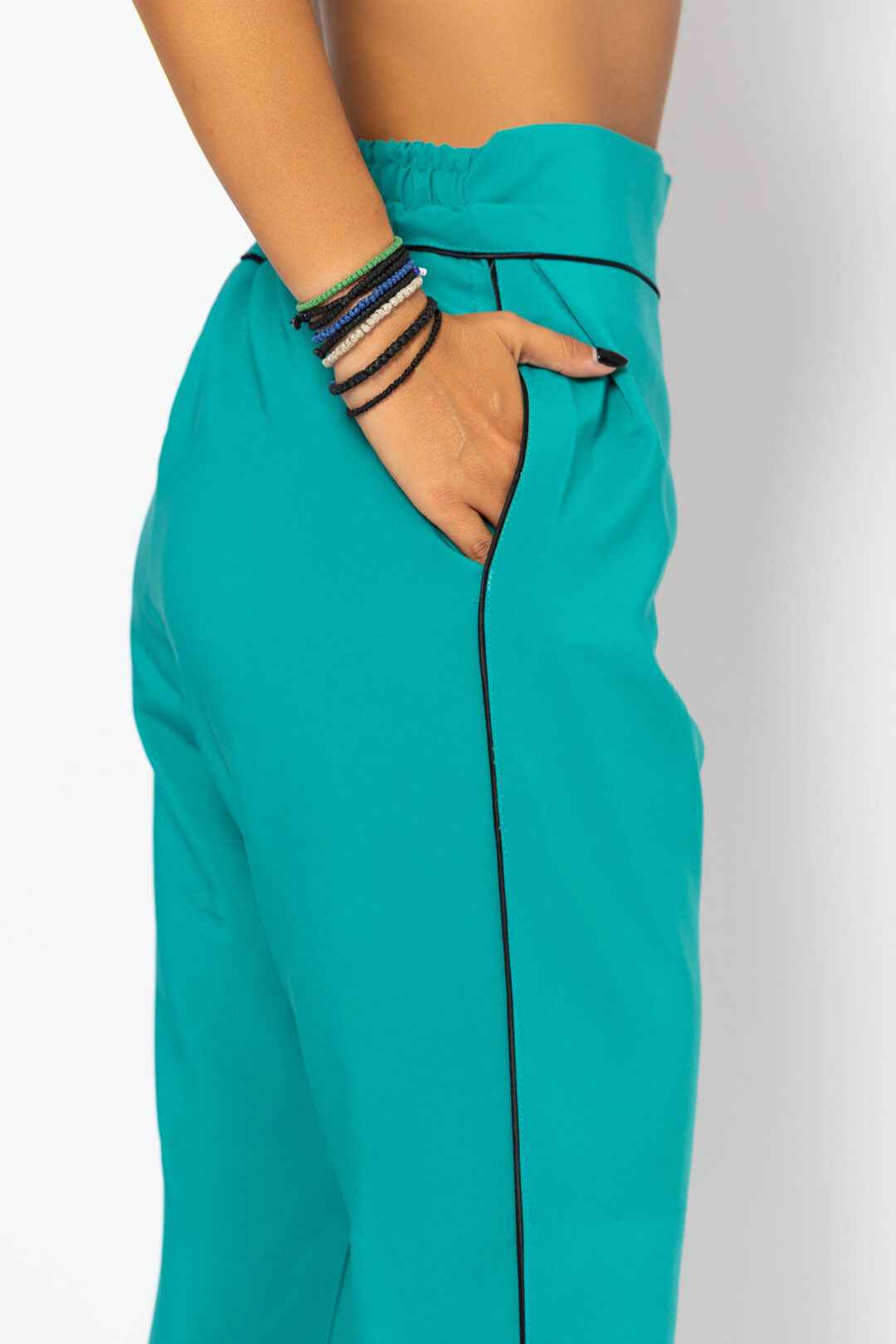 Carrot Blue-Green Trouser