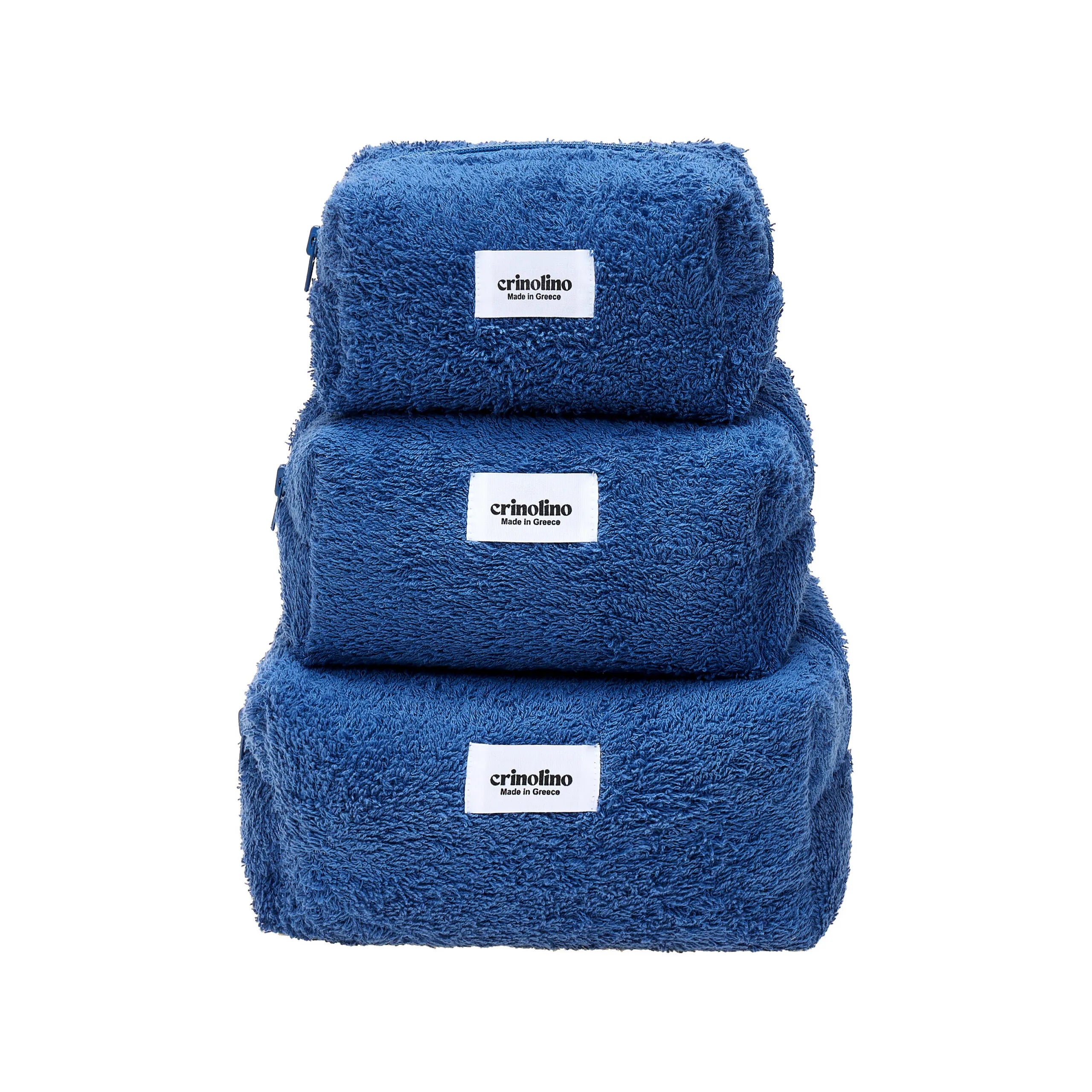 BLUE TERRY Make Up Bag - Andreakou Concept Store