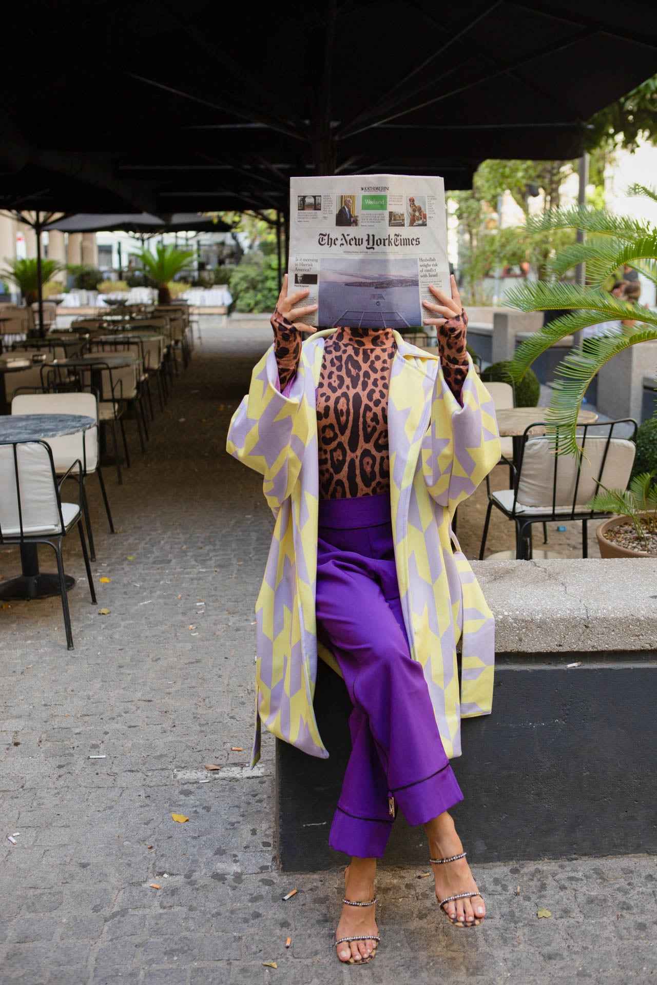 Carrot Purple Trouser