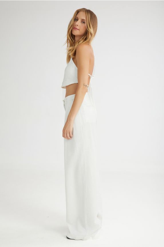 The Dessert Cropped Top White - Andreakou Concept Store