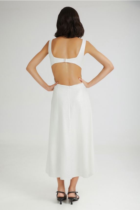 The Dessert Dress White - Andreakou Concept Store