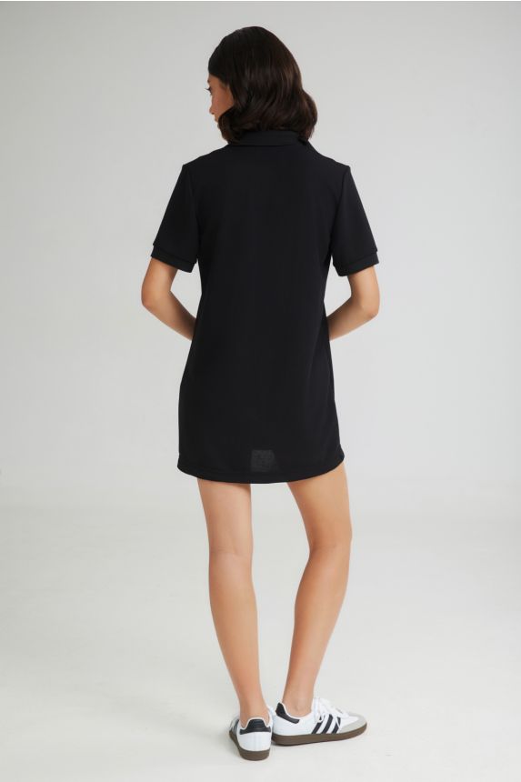 The Popsicle Polo Dress Black - Andreakou Concept Store