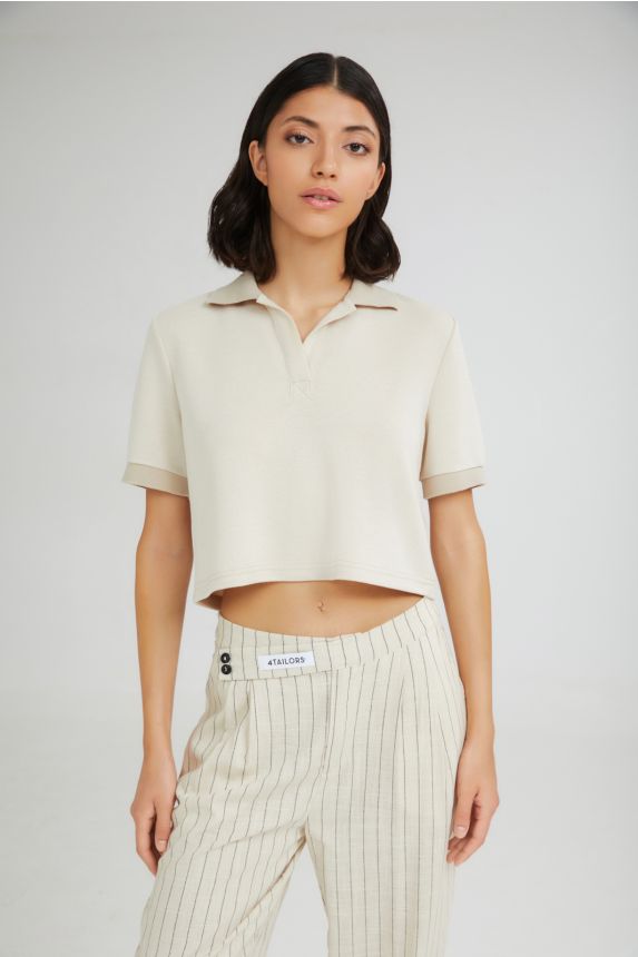 The Popsicle Polo Top - Andreakou Concept Store