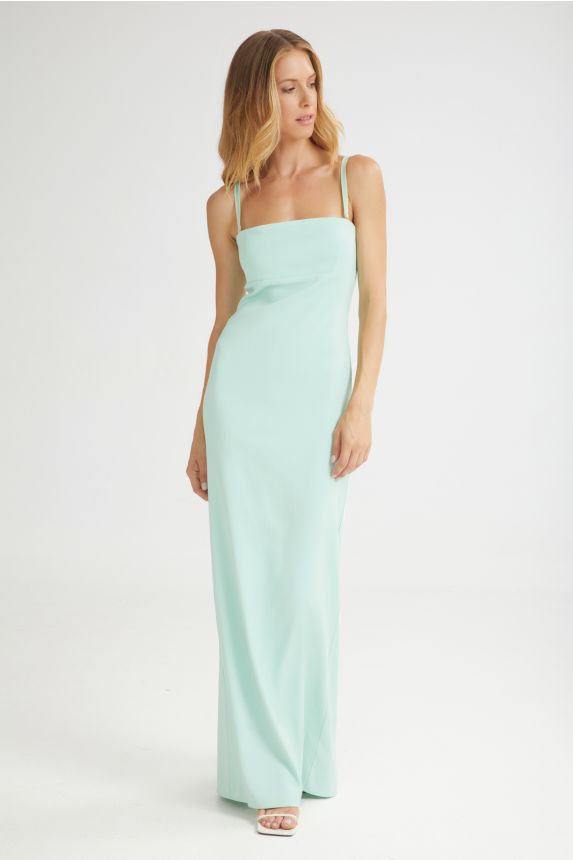 The Sprinkles Maxi Dress Aqua - Andreakou Concept Store