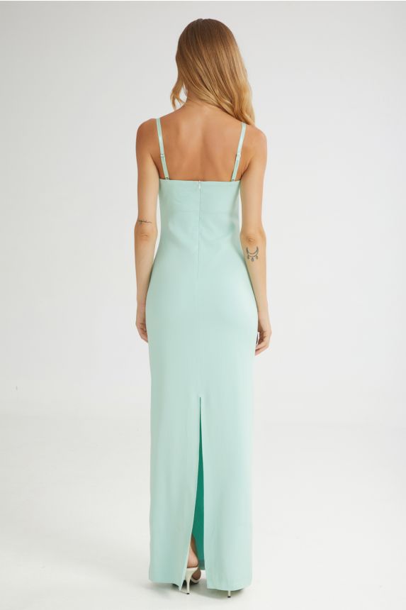 The Sprinkles Maxi Dress Aqua - Andreakou Concept Store
