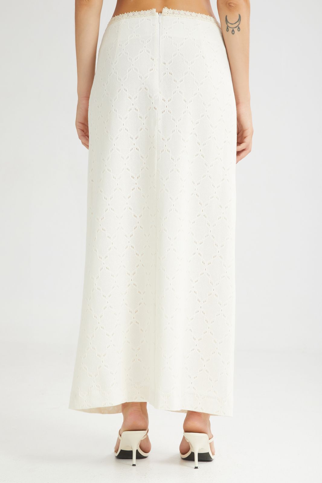 The Vanilla Drip Skirt Beige - Andreakou Concept Store