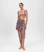 Coral Pareo Beach Cover-Up – Silky Touch