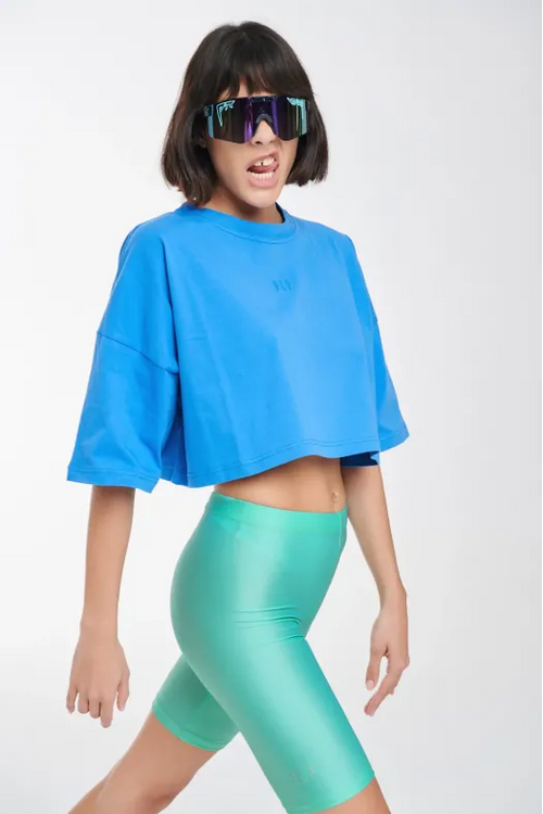 Amaryllis Shiny Biker Shorts - Andreakou Concept Store