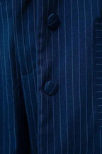 Oversized Blazer Blue Stripes