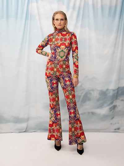 Flared Pants Liberty Floral