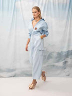 Cargo Pants Sky Blue