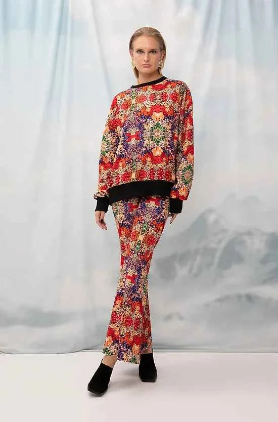 Oversized Printed Sweater Liberty Floral
