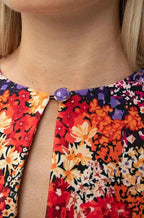 Keyhole Midi Dress Liberty Floral