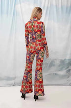 High-Neck Bodysuit Liberty Floral
