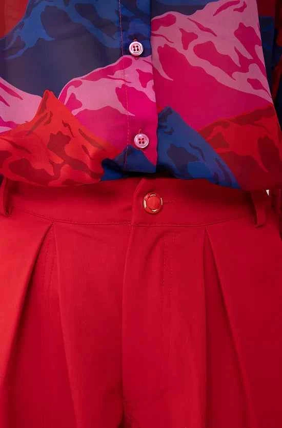 Cargo Pants Red