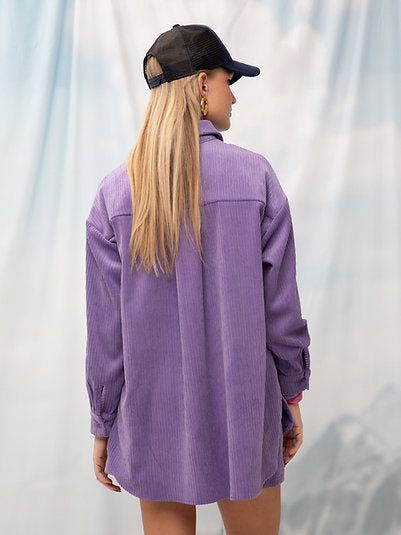 Oversized Corduroy Shirt - Andreakou Concept Store