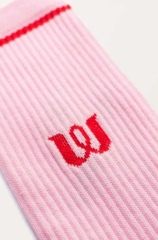 Unisex Socks Pink Skiers