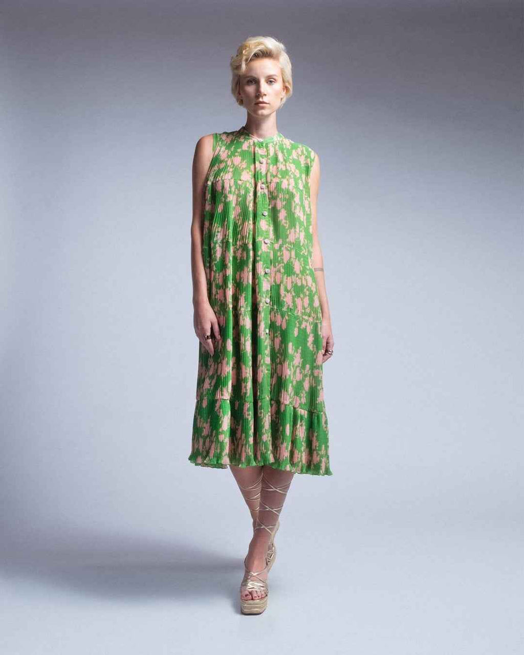 Pleated “Cydoni” Dress