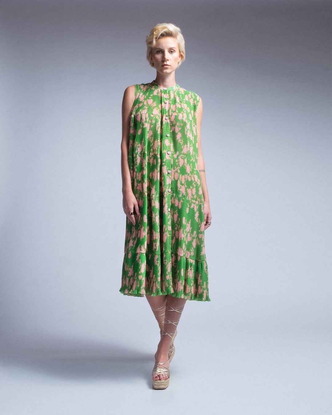 Pleated “Cydoni” Dress