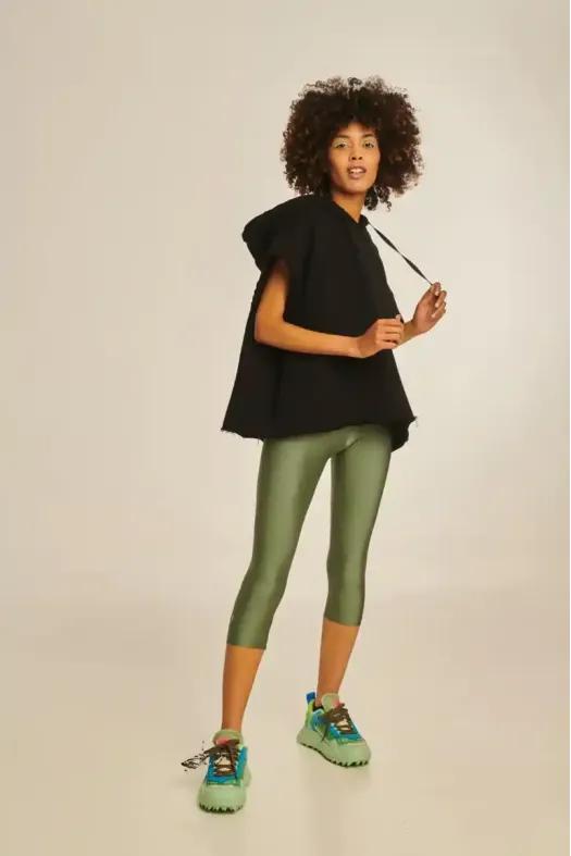 Jacqueline Capri 6/8 Shiny Leggings - Andreakou Concept Store