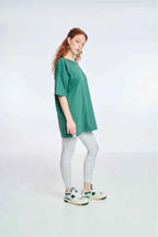 Short-Sleeve T-Shirt One color with Silk print Adventure