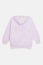 Woman Zip Hoodie with embroidery - Basic