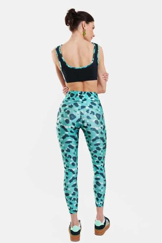 Animal Print High-Waisted 7/8 Leggings – PCP