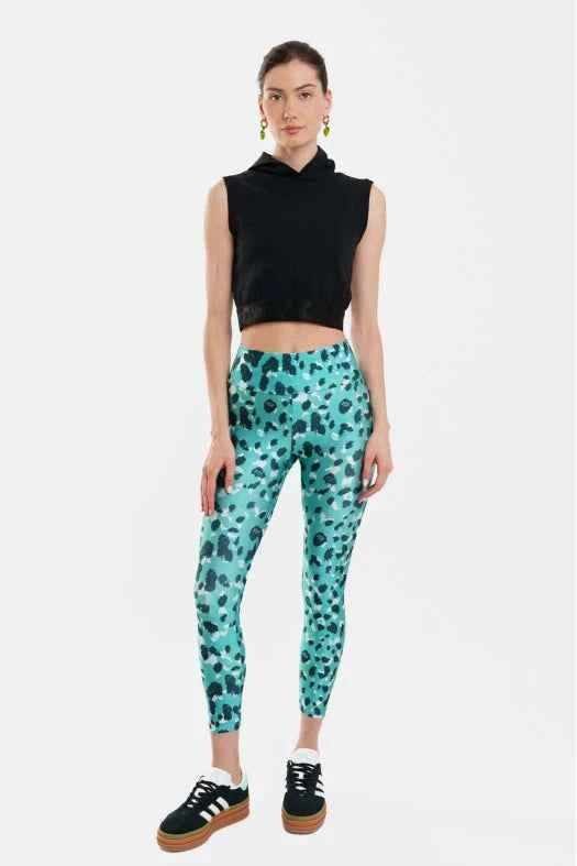 Animal Print High-Waisted 7/8 Leggings – PCP