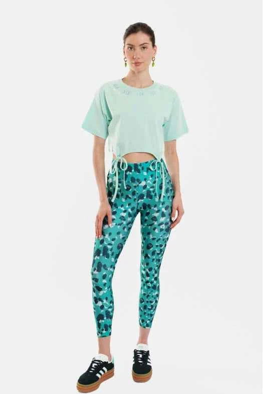 Animal Print High-Waisted 7/8 Leggings – PCP