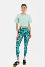 Animal Print High-Waisted 7/8 Leggings – PCP