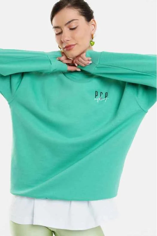 Surf Silk Print Crewneck Organic Cotton – PCP
