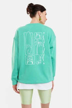 Surf Silk Print Crewneck Organic Cotton – PCP
