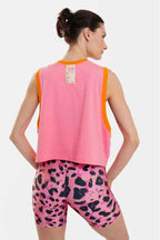 Kali Embroidered Organic Cotton Sleeveless Top