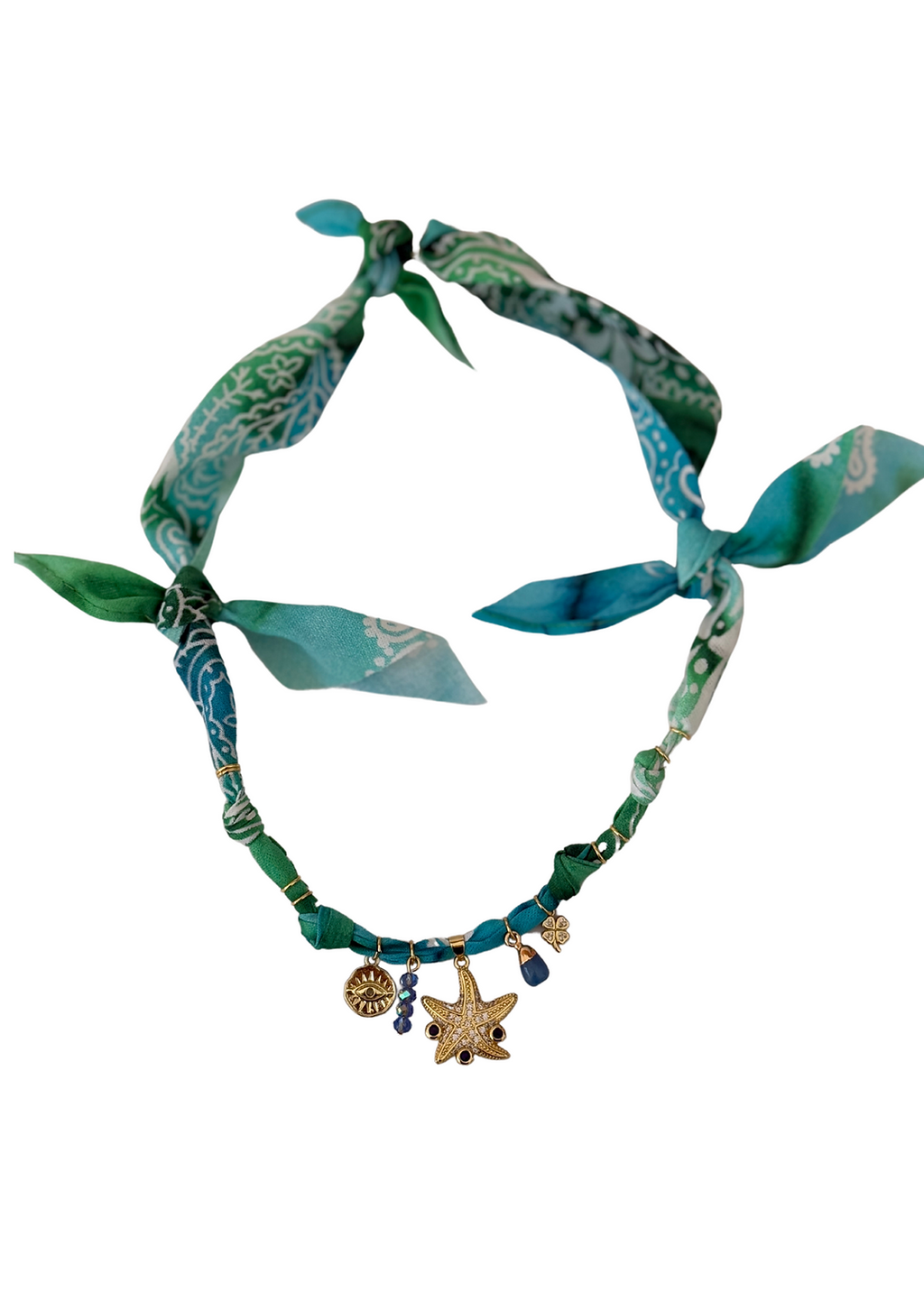 Κολιέ Mystic Lagoon με αστερίες - Andreakou Concept Store