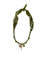 Λαδί κολιέ Wild Desert με άγριο στεφάνι - Andreakou Concept Store
