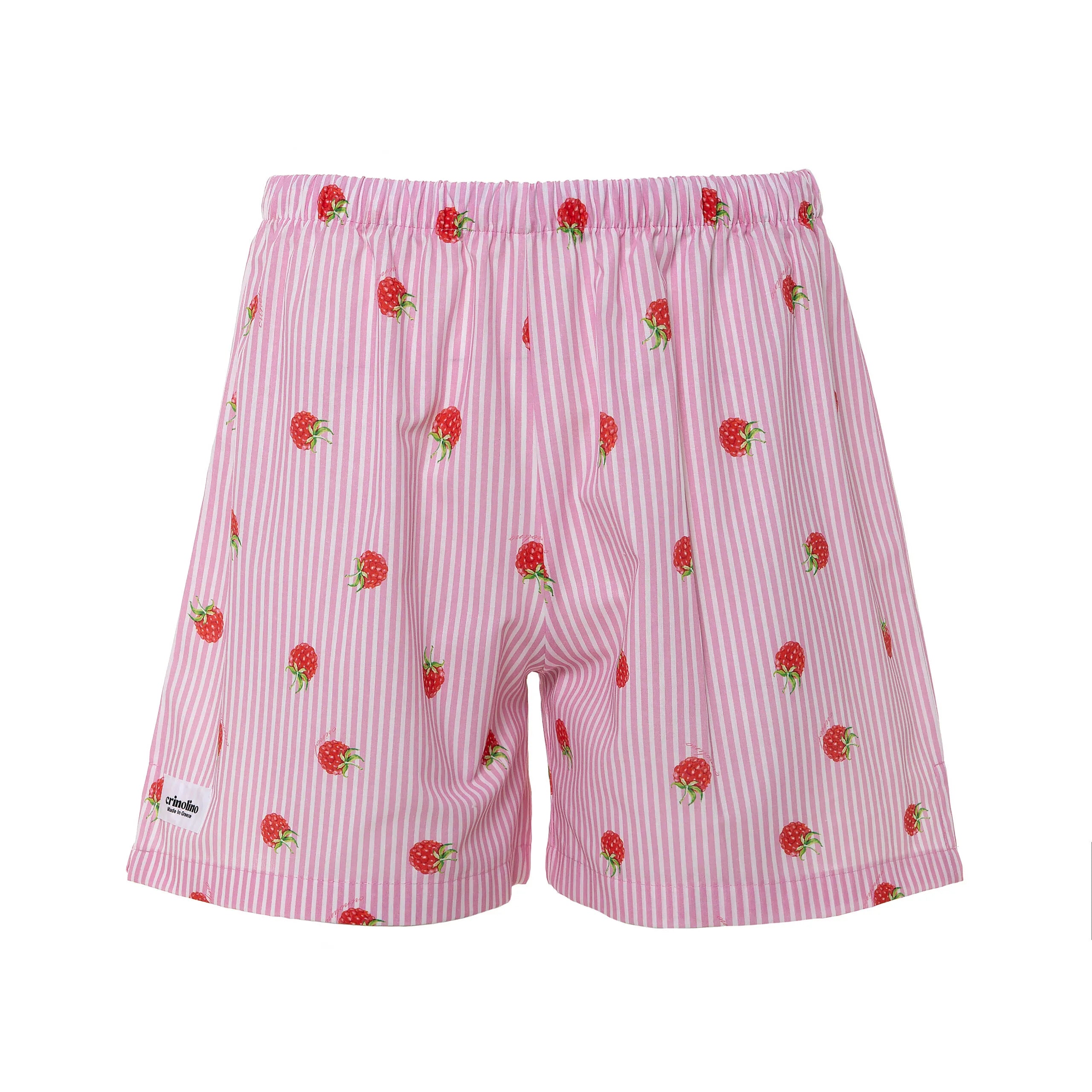 RASPBERRY STRIPES Shorts - Andreakou Concept Store
