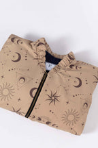 Bomber jacket stars system all over print
