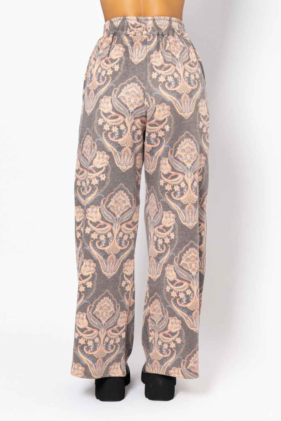 Knitted Lahour All Over Print Pants