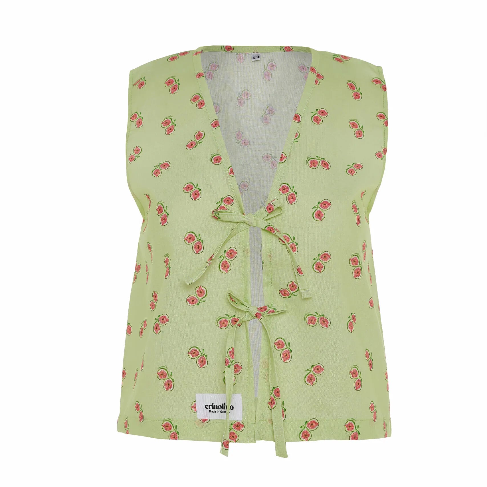FIG BLOSSOM Sleeveless Shirt - Andreakou Concept Store