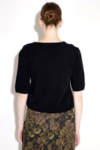 Knit V-Neck Top - Andreakou Concept Store