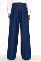 Jeans Trousers with Square Pockets for Stylish Comfort