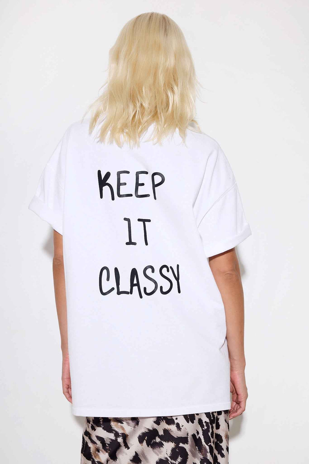 Cotton Oversize T-Shirt K.I.C